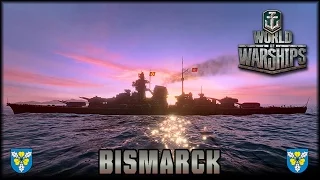 World of Warships - die Bismarck [ deutsch | Gameplay ]