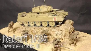 Crusader Mk II | Italeri 1/35 | Part 2 | #italeri #scalemodel #crusader