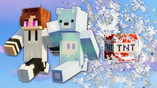 TNT Jumping in Minecraft Bedwars With Wallibear