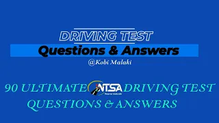 Driving Test Questions & Answers