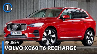 VOLVO XC60 T6 RECHARGE: el híbrido enchufable más familiar / Review en español