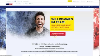 Sky Bet Bonus für Neukunden - Ersteinzahlungsbonus