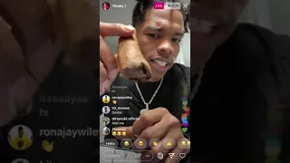 Lil baby rolling on 4/20