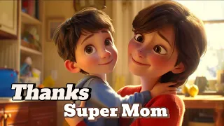 Thanks, Super Mom | Nursery Rhymes & Kids Songs