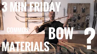 Archery FAQ: Most Common Bow Materials?