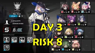 CC#2 Operation Blade Day 3 New Street Risk 8 + Challenge Low Rarity Guide - Arknights