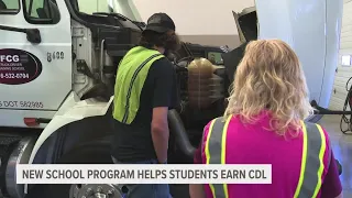 New pilot program helping West Michigan high schoolers get Commercial Driver's Licenses