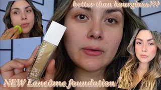 NEW Lancôme Teint Idole Ultra Wear Care & Glow foundation | wear test + demo in natural daylight