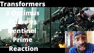 Transformers 3 Optimus Prime vs Sentinel Prime Reaction