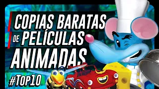 10 COPIAS BARATAS DE PELÍCULAS ANIMADAS │ #Top10