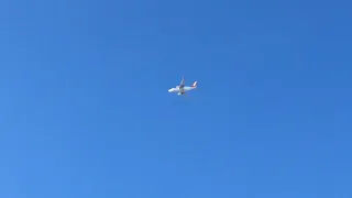 Air North 737-500 flyover.