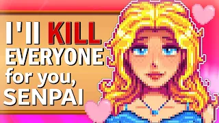 YANDERE SIMULATOR in STARDEW VALLEY (Yandere Haley & Alex Mods)