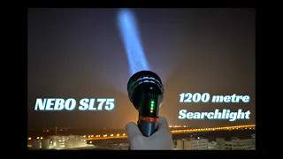 NEBO Luxtreme SL75 Spotlight outdoor test