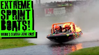 Extreme Jet Sprint Boat Racing - Webb's Slough 2022 June Event