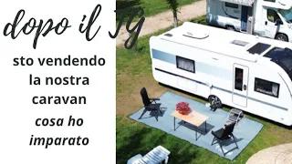 sto vendendo la nostra caravan cosa ho imparato