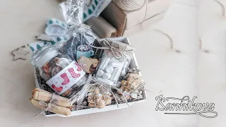 DIY новогодние подарки / Коробка с печеньем / Подарки на новый год /Christmas gifts/A box of cookies