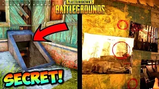 ALL *SECRET Erangel Remastered EASTER EGGS You MISSED! (hidden areas)