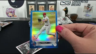 2022 Topps Chrome Baseball Hobby 6 Box Break #1