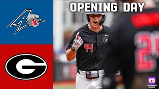 Georgia Baseball Highlights vs UNC Asheville | 2024 College Baseball Highlights | 2/16/24