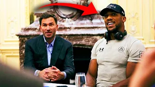 Anthony Joshua GOT A PREDICTION FROM Eddie Hearn FOR A KNOCKOUT IN A REMATCH WITH Alexander Usyk