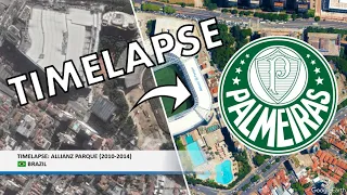 Timelapse: Building of Allianz Parque - Brazil (2010-2014)