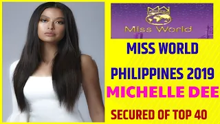 MISS WORLD 2019 | MISS WORLD PHILIPPINES 2019  | MICHELLE DEE