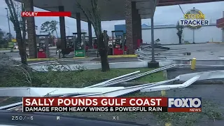 Hurricane Sally damage in Foley