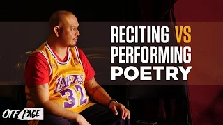 Tips on How To PERFORM Poetry (vs Reading / Reciting Poetry)