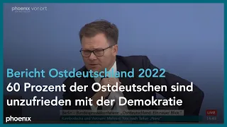 BPK: Carsten Schneider zum Bericht Ostdeutschland 2022