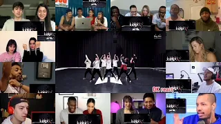 BTS - 'Black Swan' dance practice || reaction mashup