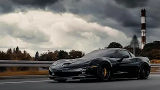 Lowered Corvette C6 | Black Manta | 4K