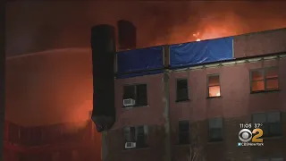 Massive Fire Rips Through Yonkers Building