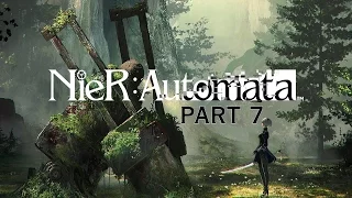 NieR Automata Часть 7 Корабль Пришельцев