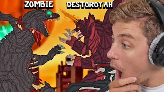 Reacting To ZOMBIE Godzilla vs DESTOROYAH
