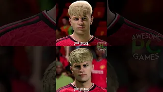 EA FC 24 - PS5 vs PS4 - Player Faces Comparison! #shorts #eafc24 #ps5 #ps4 #graphics #fifa