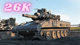 26K Spot + Damage Sheridan & XM551 Sheridan  World of Tanks Replays 4K The best tank game