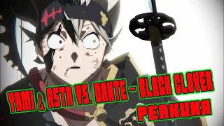 Реакция на Yami & Asta Vs. Dante - Black Clover