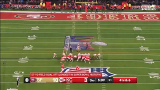 Harrison Butker Kicks the Longest Field Goal in Super Bowl History