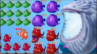 Fishdom Ads Mini Games 29.0 Hungry Fish | New update level Trailer video