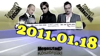 ClassFM MorningShow 2011 01 18 (Gólya keresés, Zseniképző, Kasza Tibi klippet forgat)