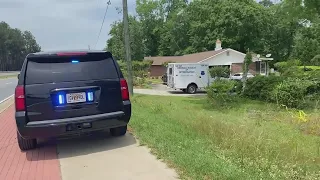 Raw video: Scene of death investigation at Georgia home