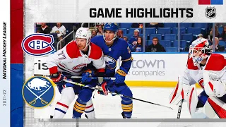 Canadiens @ Sabres 10/14/2021 | NHL Highlights