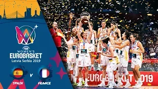 Spain v France - Full Game - FIBA Women's EuroBasket - Final Round 2019