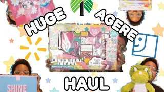 HUGE AGERE HAUL!! ♡Walmart, Dollar Tree, Thrift Stores♡