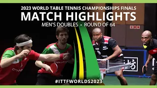 Aruna/Abiodun vs Ecseki/Szudi | MD R64 | 2023 ITTF World Table Tennis Championships Finals