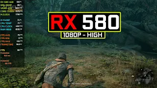 Days Gone : RX 580  + I5 11400F - 1080p | High Settings