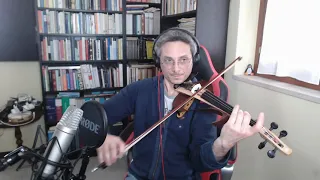 HT - Trigun opening (testing my new electric violin)