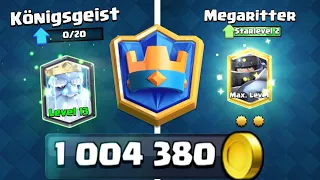 1 MILLION GOLD + 100.000 STARPUNKTE! ⭐ | Top 200 der Welt | Clash Royale deutsch