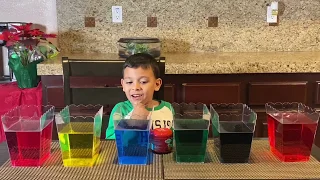 Learning Colors With Sesame Street Fizzy Tablets.