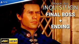 FINAL BOSS + ENDING SCENE || Dragon Age Inquisition PS5 No Commentary [4K HDR]